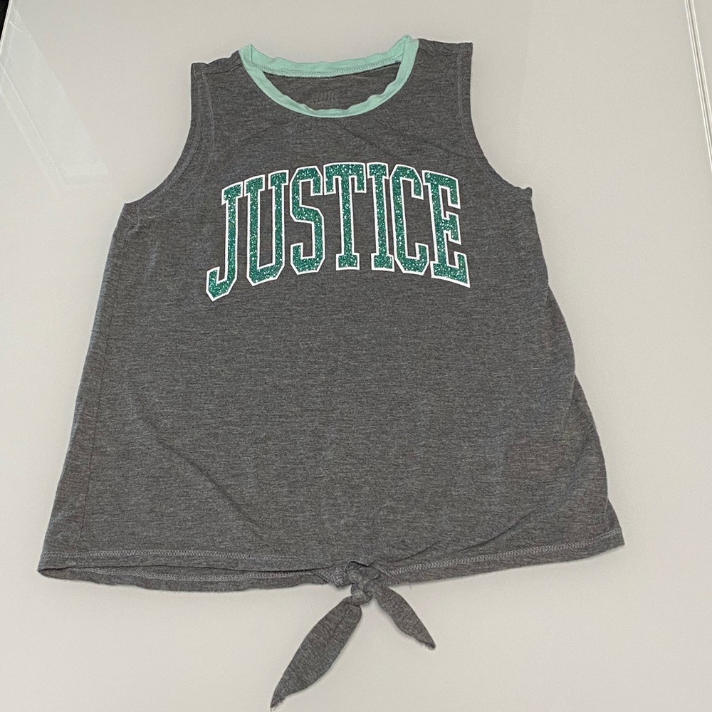Girls racerback shirt size 8